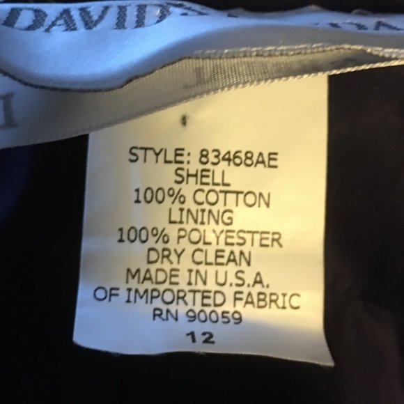 DAVID'S BRIDAL Cotton Sateen Sleeveless Dress NEW WITH TAG! - Picture 13 of 16